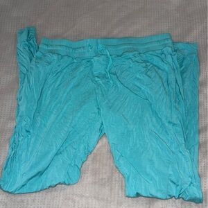 Little sleepies teal women’s jogger pajama pants